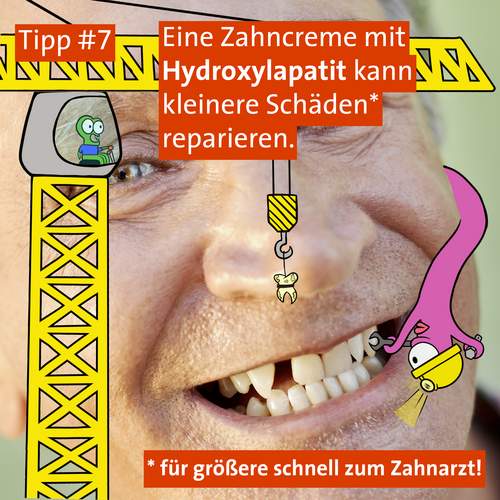 Tipp #7: Reparatur / Aufhellung nach dem Zähneputzen